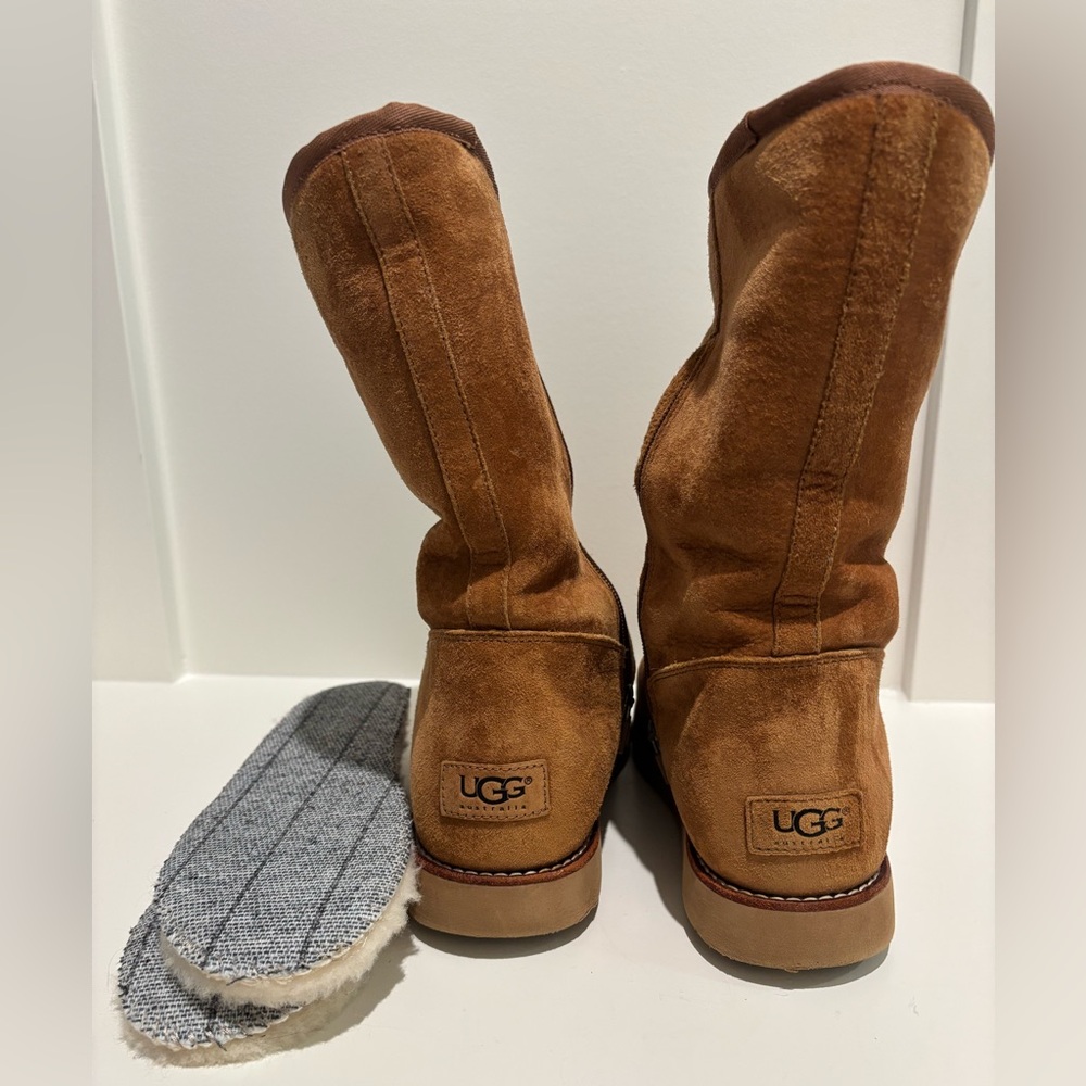Ugg boots fairfax III chestnut zipper size 39 - Picture 5 of 7